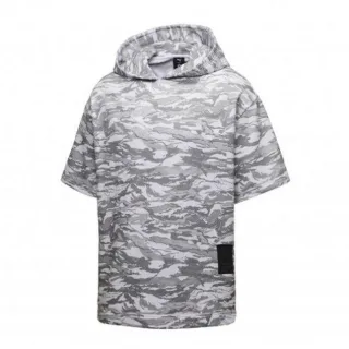 Puma Mens xo The Weeknd T-Shirt Hoodie Grey Camo 575583 02