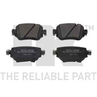 NK Bremsbel?ge hinten Audi A1 Q3 Seat Leon Skoda Octavia III VW Caddy