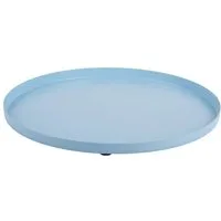 Present Time Tablett Tablett Dekotablett Tray Servir Soft Blue (30cm)