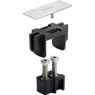 Viega Advantix Vaio Zubehörset 711818 Edelstahl, schwarz, 4965.50