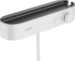 Hansgrohe Thermostat ShowerTablet Select 400 Brause Aufputz DN15 mattweiss, 24360700 24360700