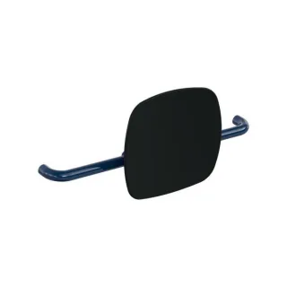 Hewi 801 Rückenstütze 801.51.906350 Lehne tiefschwarz, stahlblau