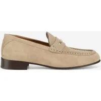 GINO ROSSI Gino Rossi ELYSE‑130 – Damen-Mokassins aus Veloursleder Beige Mokassin Leicht, weich, klassisch