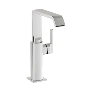 VitrA Suit Einhebel-Waschtischmischer Einlochmontage Hebel seitlich Höhe 26 cm Chrom,A42765 A42765