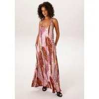 Aniston CASUAL Sommerkleid mit fantasievollen Patch-Drucken