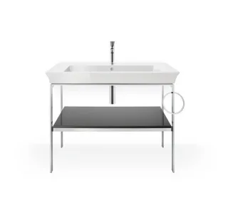 Duravit White Tulip Metallkonsole 984x450x760 mm - WT4544RH2H2 WT4544RH2H2