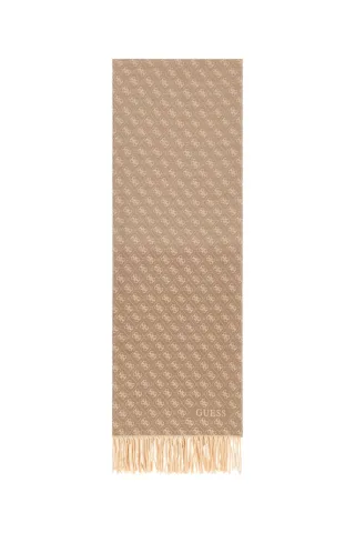 GUESS - 60 X 190 CM SCARF TAUPE MULTI