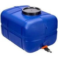 Garronda Regentonne Wasserbehälter mit Deckel Regenwassertank Großbehälter GD-0098, 150 l, (1-tlg), BPA-Frei