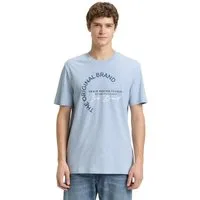 TOM TAILOR Denim Kurzarmshirt mit Logo-Print