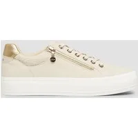s.Oliver Sneakers Sneaker Sneaker mit Reißverschluss und Gummisohle