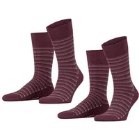 Esprit Socken Piqué Stripe 2-Pack Socken mit Bio-Baumwolle (2-Paar) mit Bio-Baumwolle