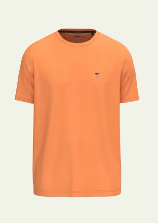 FYNCH-HATTON - T-Shirt, slub papaya - Gr. - XL