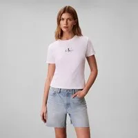 Calvin Klein Jeans T-Shirt GRADIENT MONOLOGO SLIM TEE Regular fit mit Rundhalsausschnitt