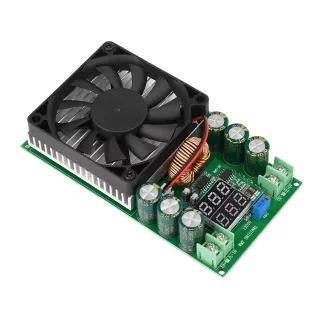 20A 600W DC Step-down Power Module 120V 96V 72V to 24V 12V 5V High Power Adjustable Voltage with Display for Solar Batte