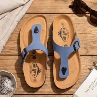 Plakton Sandalen 2 Farben Zehentrenner Bolero Tapir blau 42