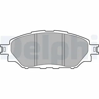 Delphi Bremsbel?ge vorne Toyota Hilux 8