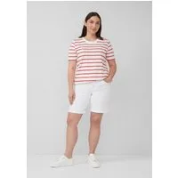 s.Oliver Jeansshorts Jeans-Hose Bermuda Jeans / Straight Fit / Mid Rise / Straight Leg