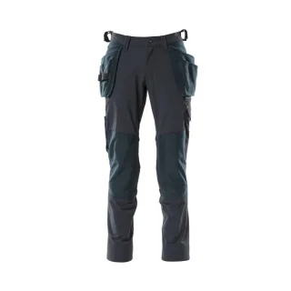 MASCOT Herren Hose mit Hängetaschen ACCELERATE Schwarzblau 44 - 18031-311-010-82C44