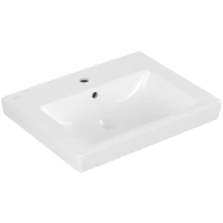 Villeroy & Boch Waschtisch Subway 2.0 71136G01 60 x 47 cm, weiss, mit Hahnloch, mit Überlauf