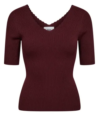 Nümph - NUAYELET SS PULLOVER CROPPED fig - Gr. - XL
