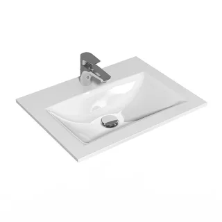 Sanipa Glaswaschtisch CantoBay, WG1109Z, H:15, B:586, T:454 mm WG1109Z
