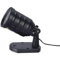 save-E LED Gartenstrahler Rotating Laser, mit Sterneffekt in Rot und Grün, Lichtershow für 300m², Outdoor