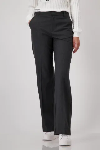 monari - Business-Hose anthracite melange - Gr. - 38