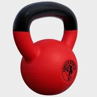 GORILLA SPORTS Kettlebell 2 - 32 kg, Gusseisen Kugelhantel mit Neoprenbeschichtung, Kraftraining