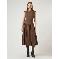 Y.A.S Sommerkleid YASKRISSI SL BUBBLE HEM LONG DRESS NOOS