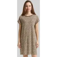 TOM TAILOR Pyjamaoberteil Bodywear (im Einserpack) Nachthemd mit Leo-Muster