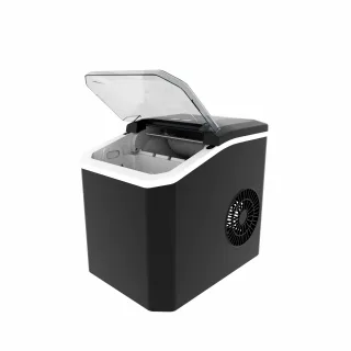 Novulife YH-16 Portable Mini Desktop Ice Maker Quick Ice Cubes in 6-8 Mins Adjustable Ice Size with 1.3L Ice Storage for