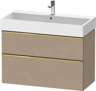 Duravit D-Neo Waschtischunterbau wandhängend Leinen Matt 984x442x625 mm - DE4374034750000 DE4374034750000