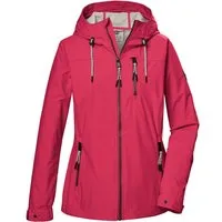 G.I.G.A. DX by killtec Softshelljacke GS 74 WMN SFTSHLL JCKT Damen Softshelljacke, wasserabweisend, winddicht, pflanzenbasiert