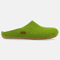 Haflinger Everest Fundus Pantoffel aus Wollfilz mit Gummisohle Hausschuh
