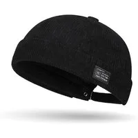 Bwecuy Dockermütze Unisex Docker Beanie Cord– Matrosenmütze