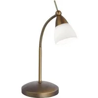 Paul Neuhaus LED Tischleuchte LED Tischleuchte PINO, 1xG9/3,00Watt, Warmweiß, 3 Stufen Touchdimmer Flexarm weiss Glas Klassiker