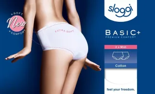 Triumph - sloggi Basic+ Midi 2P weiss - Gr. - 40