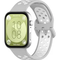 Wigento Smartwatch-Armband Silikon Outdoor für Huawei Watch Fit 5 4 / Fit 5 4 Pro / 3 Ersatz, Ersatz Austausch Silikon Sport Armband