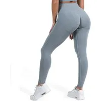 Smilodox Leggings Amaze Pro mit Scrunch-Effekt, High Waist V-Shape Sport & Yogahose Seamless Push Up Booty Fitnesshose Blickdicht Yoga Gym Figurformend