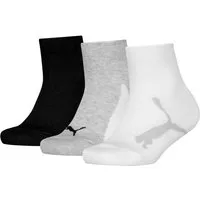 PUMA Kurzsocken PUMA KIDS BWT QUARTER 3P (3er-Pack) mit verstärkter Zehenkonstruktion