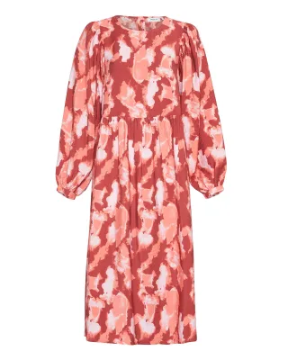msch copenhagen - MSCHMagnella Ladonna Dress AOP P Rose Marble - Gr. - S
