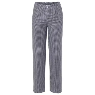Karlowsky - "Basic" Kochhose für Herren/Damen Unisex (Schwarz/Weiß)