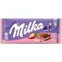 MILKA Schokolade, Milka Erdbeer-Joghurt