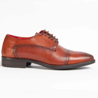 Purapiel Oxford-Schuh Imperi8 Braun