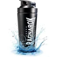 Kemes Protein Shaker Edelstahl Shaker Protein 750ml, (Set, Shaker), 750 Milliliter
