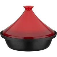 GSW Schmortopf Shadow, Gusseisen, Keramik (1-tlg), Orientalische Tajine aus Gusseisen für die schonende Zubereitung
