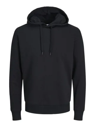JACK&JONES - JJBILLY SWEAT HOOD black - Gr. - M