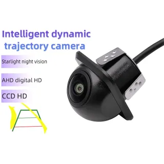 AHD Dynamic Trajectory Night Vision Rear View Camera High-Definition Automotive Universal with Rear-Mounted 720P Waterpr