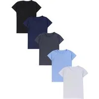 TupTam Unterhemd TupTam Kinder Jungen Unterhemd Basic T-Shirts Kurzarm 5er Pack
