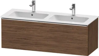 Duravit D-Neo Waschtischunterbau wandhängend Nussbaum dunkel Matt 1280x462x440 mm - DE4265010210000 DE4265010210000